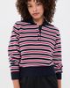 Rowing Blazers Rowing Blazers Wide Collar Polo Sweater Multi-Color - 2