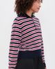 Rowing Blazers Rowing Blazers Wide Collar Polo Sweater Multi-Color - 4