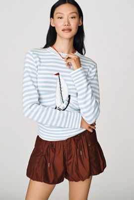 Rowing Blazers Sailboat Stripe Pullover