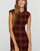 Rowing Blazers Tartan Wool Blend Mini Dress - 1