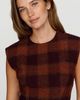 Rowing Blazers Tartan Wool Blend Mini Dress - 3
