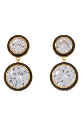 ROXANNE ASSOULIN ROXANNE ASSOULIN Cubic Double Drop Earrings