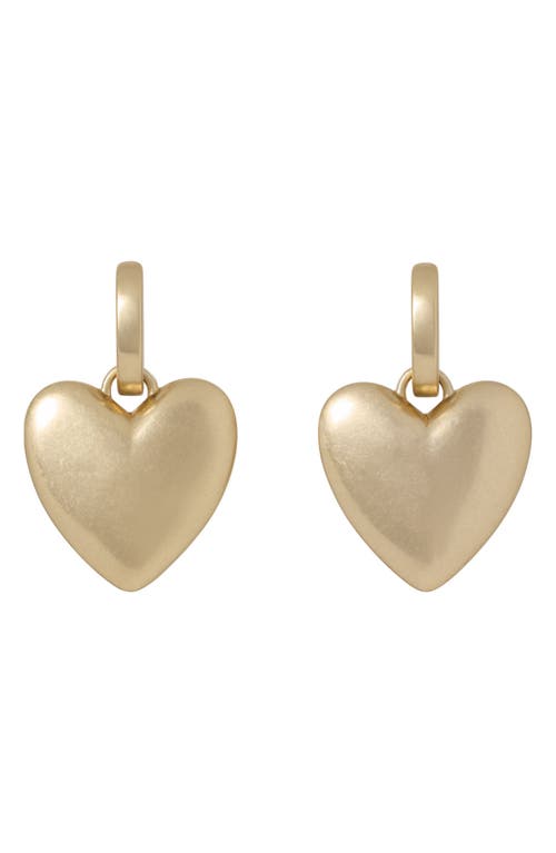 ROXANNE ASSOULIN ROXANNE ASSOULIN Heart Token Drop Earrings