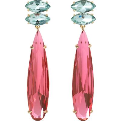 ROXANNE ASSOULIN ROXANNE ASSOULIN Icicle Glass Drop Earrings