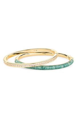 ROXANNE ASSOULIN ROXANNE ASSOULIN Set of 2 Hinge Bangles