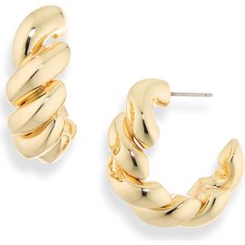 ROXANNE ASSOULIN ROXANNE ASSOULIN The Comma Hoop Earrings