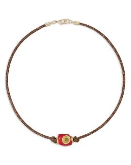 Roxanne Assoulin Roxanne Assoulin The Coral Tube Cord Necklace, 15