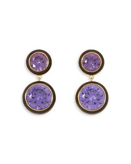 Roxanne Assoulin Roxanne Assoulin The Cubic Double Drop Earrings