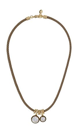 Roxanne Assoulin Roxanne Assoulin The Cubic Drop Cord Necklace