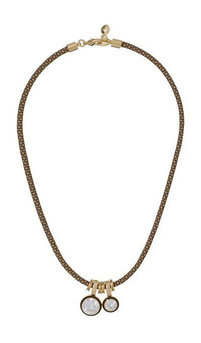 Roxanne Assoulin Roxanne Assoulin The Cubic Drop Cord Necklace