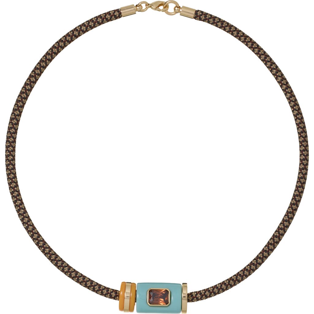 ROXANNE ASSOULIN ROXANNE ASSOULIN The Cylinder Cord Necklace
