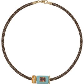 ROXANNE ASSOULIN ROXANNE ASSOULIN The Cylinder Cord Necklace