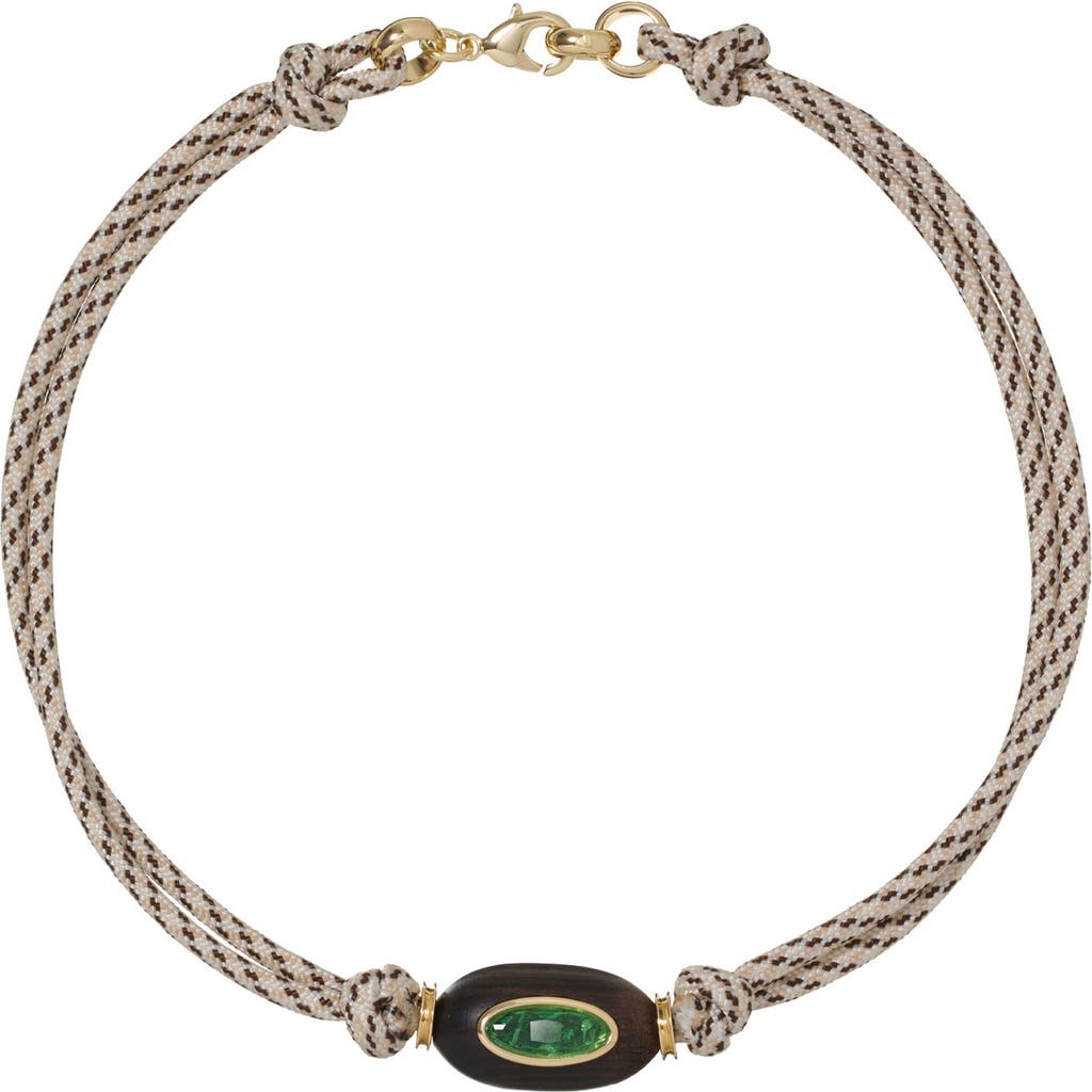 ROXANNE ASSOULIN ROXANNE ASSOULIN The Driftwood Collar Cord Necklace