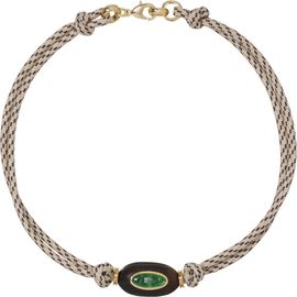 ROXANNE ASSOULIN ROXANNE ASSOULIN The Driftwood Collar Cord Necklace