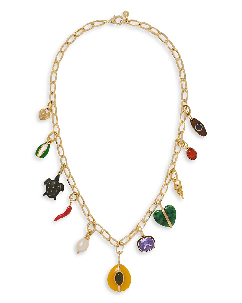 Roxanne Assoulin Roxanne Assoulin The Little Treasures Charm Necklace, 18
