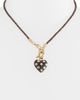 ROXANNE ASSOULIN ROXANNE ASSOULIN The Mini Studded Wooden Pendant Necklace - 1