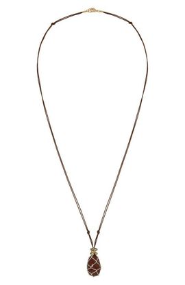 ROXANNE ASSOULIN ROXANNE ASSOULIN The Net Stone Pendant Necklace