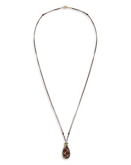 Roxanne Assoulin Roxanne Assoulin The Netted Stone Pendant Necklace, 30