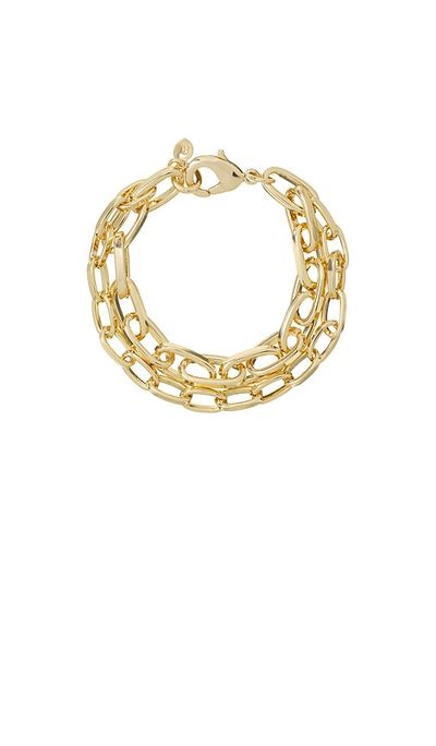 Roxanne Assoulin Roxanne Assoulin The Paperclip Double Chain Bracelet