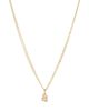 Roxanne Assoulin Roxanne Assoulin The Puffy Initial Necklace - 1