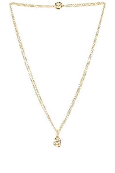 Roxanne Assoulin Roxanne Assoulin The Puffy Initial Necklace