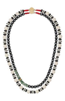 ROXANNE ASSOULIN ROXANNE ASSOULIN The Salt & Pepper Double Strand Necklace