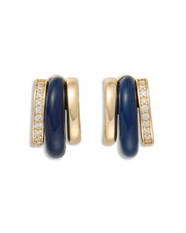Roxanne Assoulin Roxanne Assoulin The Stone Huggie Earrings