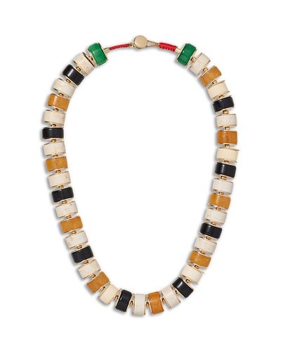 Roxanne Assoulin Roxanne Assoulin The Stone Slice Collar Necklace, 16