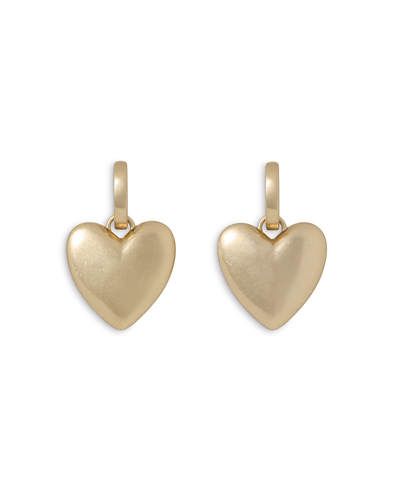 Roxanne Assoulin Roxanne Assoulin The Token Small Heart Disc Drop Earrings