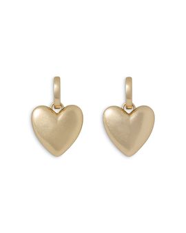 Roxanne Assoulin Roxanne Assoulin The Token Small Heart Disc Drop Earrings