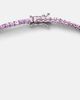 Roxanne First Roxanne First 14kt white gold necklace with lilac sapphires - 6