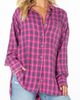 Roxy Roxy Driftwood Plaid Shirt - 1