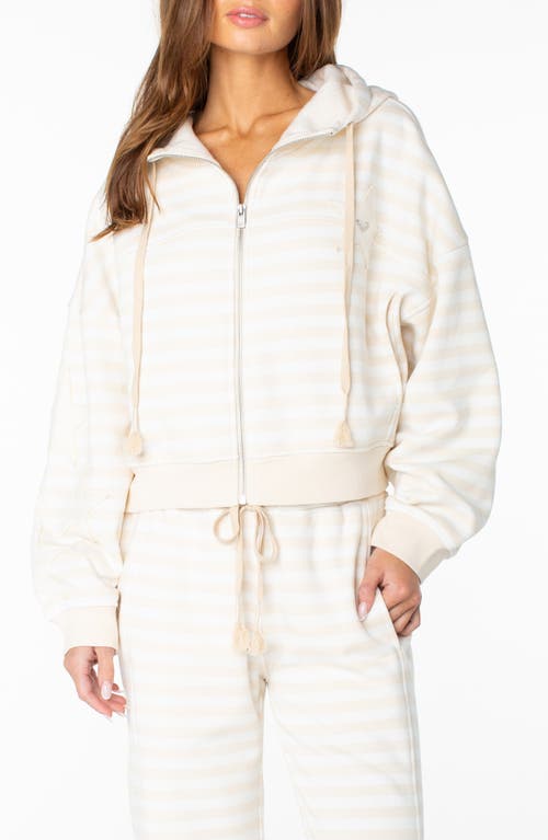 Roxy Roxy Fringing Reefs Stripe Hoodie