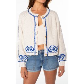 Roxy Roxy Jovie Cotton Blend Cardigan