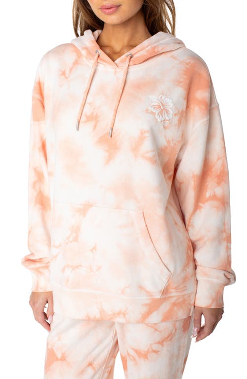 Roxy Roxy Maile Tie Dye Cotton Blend Hoodie