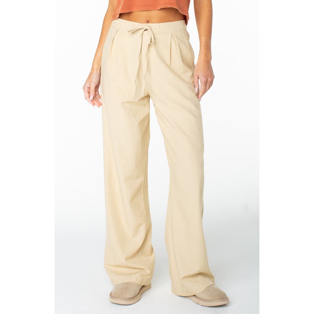 Roxy Roxy Mavericks Pleated Wide Leg Trousers