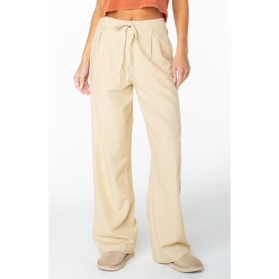 Roxy Roxy Mavericks Pleated Wide Leg Trousers
