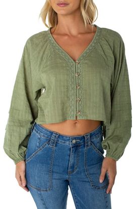 Roxy Roxy Monterey Eyelet Cotton Top