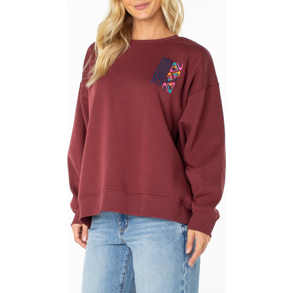 Roxy Roxy Morning Stroll Crewneck Sweatshirt
