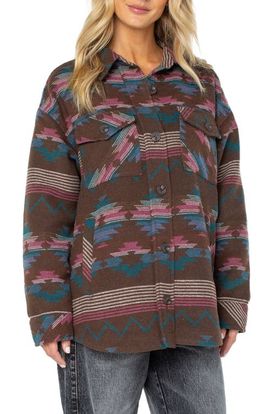 Roxy Roxy Overlander Quilted Shirt Jacket