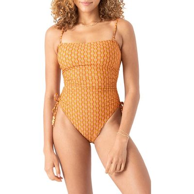 Roxy Roxy Ray of Sunshine Bandeau One-Piece Swimsuit