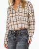 Roxy Roxy Rockford Cropped Plaid Shirt - 1