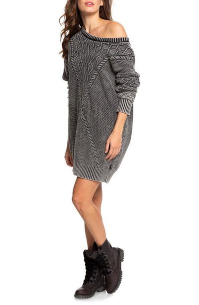 Roxy Roxy Snow Day Long Sleeve Sweater Dress