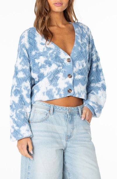 Roxy Roxy Sundaze Tie Dye V-Neck Cardigan