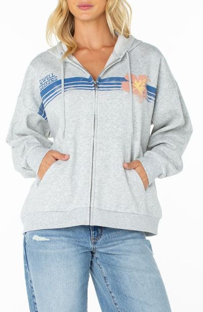 Roxy Roxy Sundown Zip Graphic Hoodie