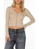 Roxy Roxy Terrace Stripe Rib Crop Top - 1