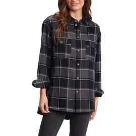 Roxy Roxy Turn It Up Check Button-Up Shirt