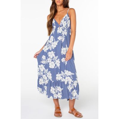 Roxy Roxy Warm Rays Sleeveless Midi Dress