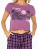 Roxy Roxy Weekend Ready Crop Graphic T-Shirt - 1