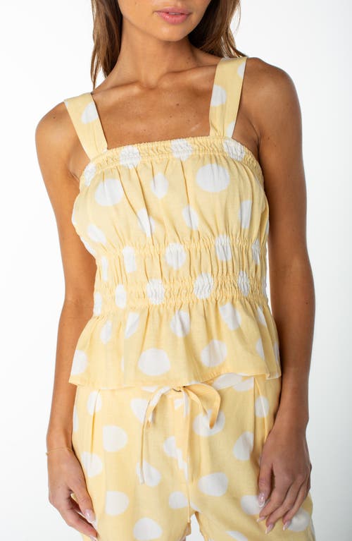 Roxy Roxy West Reef Polka Dot Cotton Tank